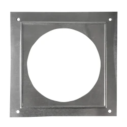 PN 10912 ALUMINUM TRIM PLATE 4 INCH DIAMETER HOLE & MOUNTING HOLES