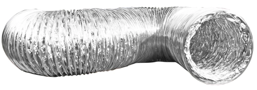 Wire Helix Aluminum Foil Hose WMF651 SilverDuct™ Long Lengths Product Image
