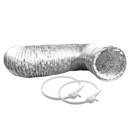 Wire Helix Aluminum Foil Hose Kits SilverDuct™ Kits with Hoods Product Image