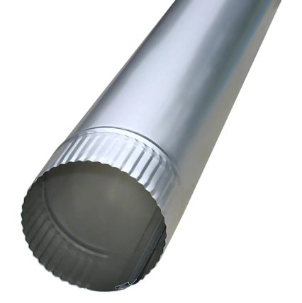 Duct – Aluminum Round Rigid Pipe Product Image