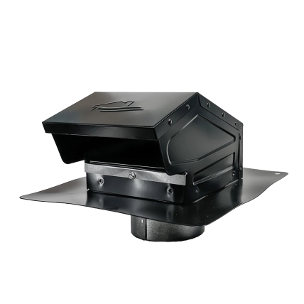 Galvanized Roof Vent – Black GRV820 and GRV824 Product Image