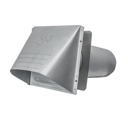 GWM420 P-Tanium™ Galvanized Wide Mouth Hood with Flapper Product Image