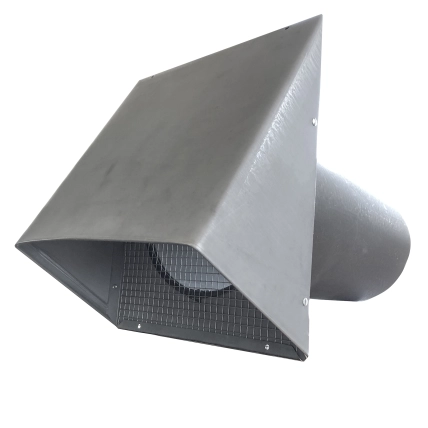 GWM704 P-Tanium™ Paintable Heavy Gauge Hood with 1/4-in Screen  Product Image