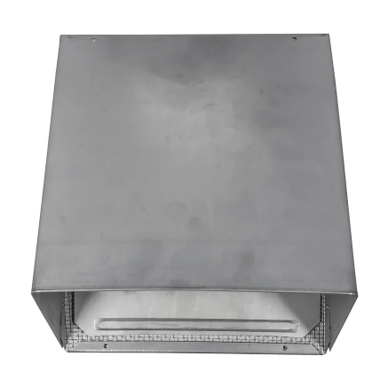 GWM728 P-Tanium™ Paintable Heavy Gauge Hood with Flapper and 1/8-in Screen Product Image