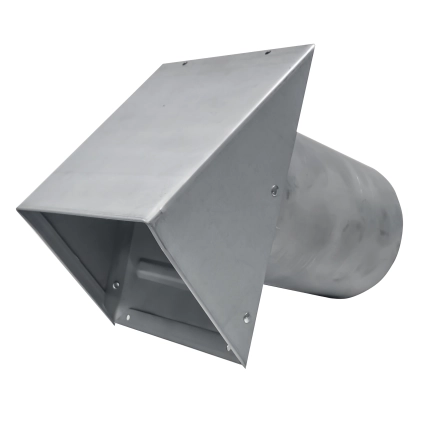 GWM730 P-Tanium™ Paintable Heavy Gauge Hood with Spring Flapper Product Image