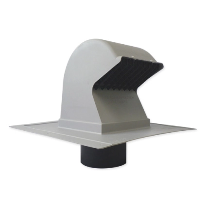 Primex RV28 Goose Neck Roof Vent Kit with Screen Product Image