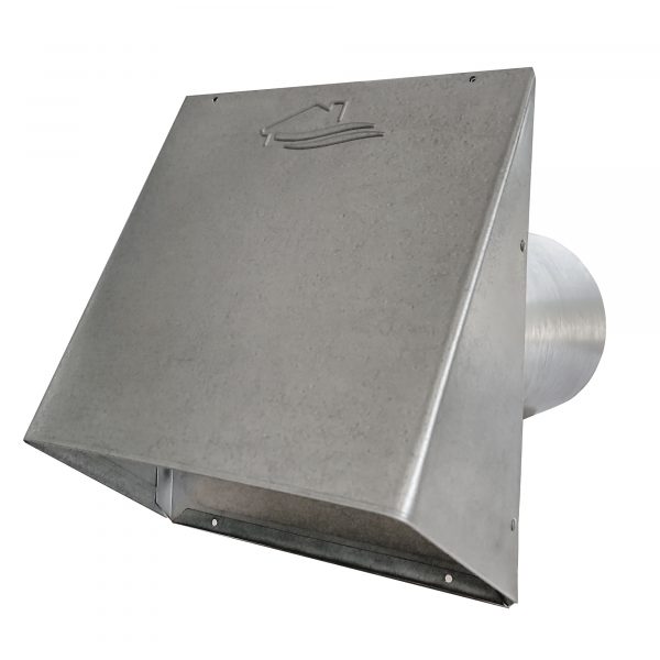 GWM630 Galvanized Wide Mouth Heavy Hood with Spring Flapper