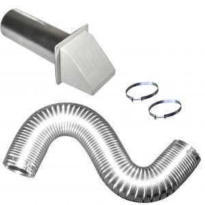 All Metal Dryer Vent Kits with Hoods
